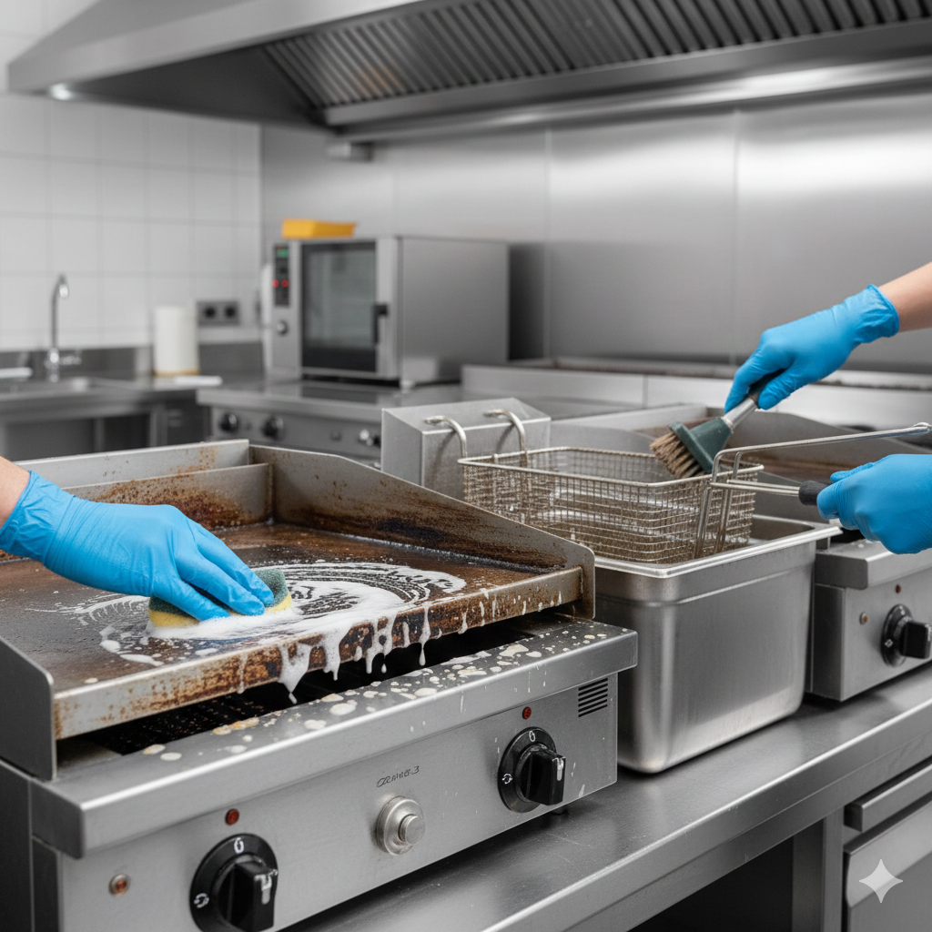 Fritteusen- & Grillreiniger