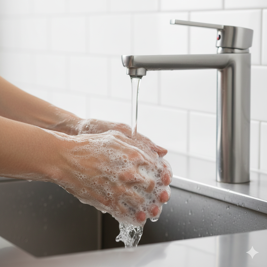 Professionelle Handreiniger