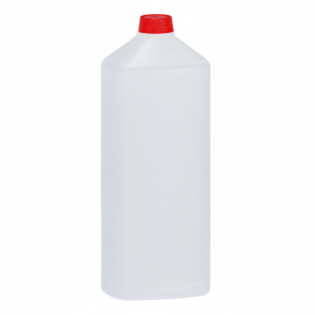 Leerflasche 1000ml mit Verschluss ohne Etikett