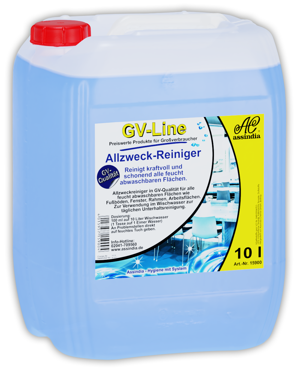 Allzweckreiniger GV 10 L – schaumarm & streifenfreie Reinigung