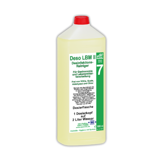 Deso LBM II 1000 ml – Desinfektionsreiniger für Oberflächen