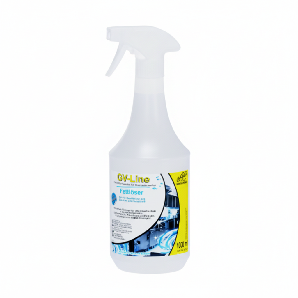 Fettlöser GV 1000 ml – kraftvoller Fettlöser für Edelstahl- und Kunststoffflächen