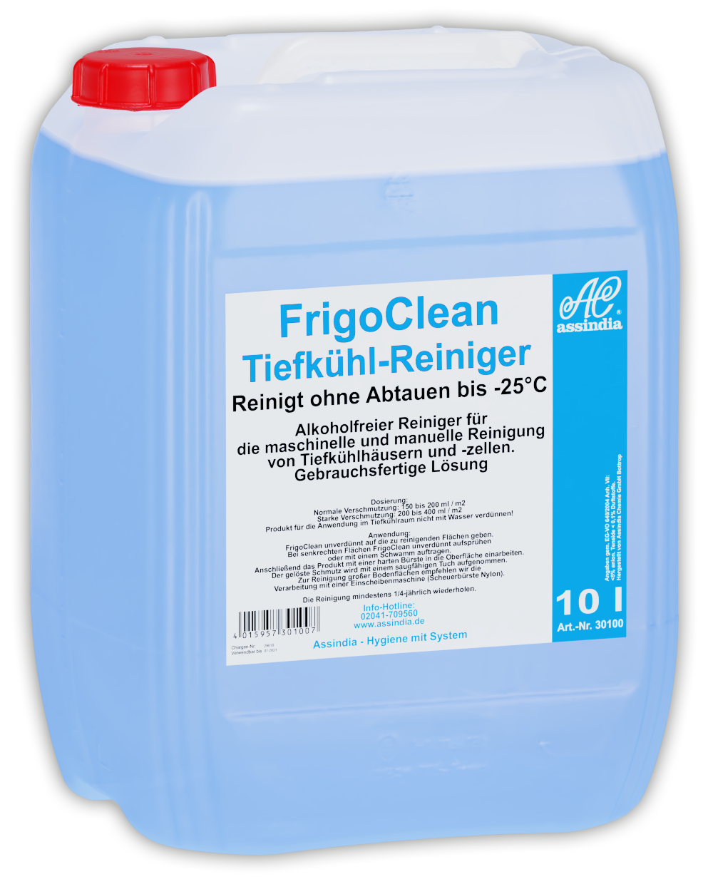 FrigoClean Tiefkühlreiniger 10 L – Reiniger für Kühl- und Tiefkühlbereiche