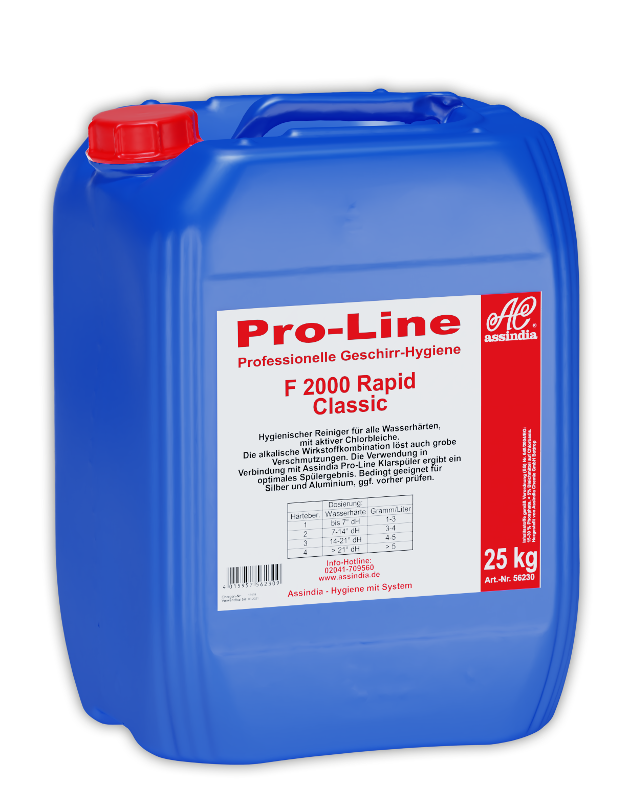 Profi Geschirr-Reiniger 25 kg Pro-Line F 2000 Rapid – Spülmaschinenreiniger für Gewerbe