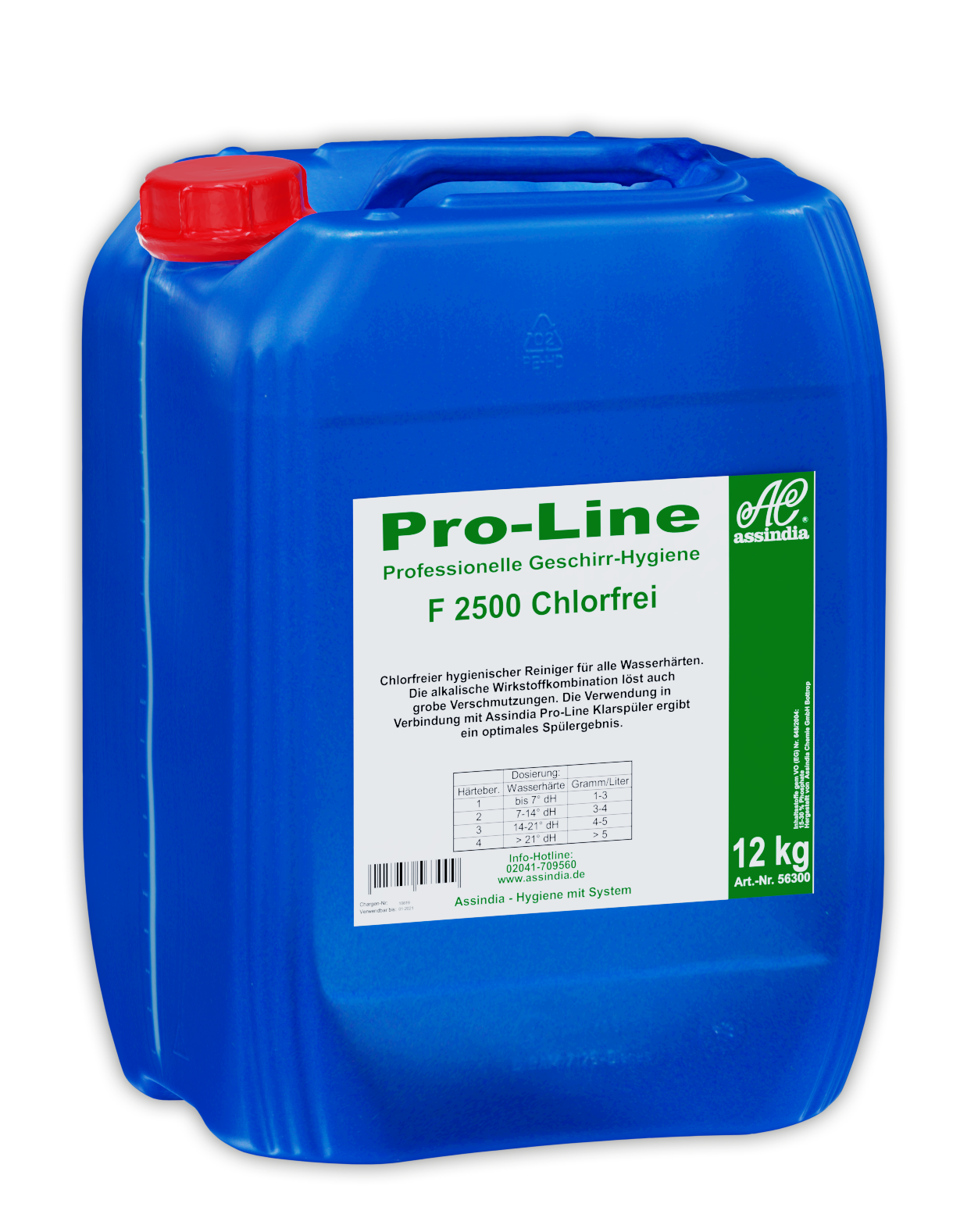 Profi Glas‑Reiniger 12 kg Pro‑Line F4000 Cristal – Spezialreiniger für gewerbliche Gläserspülmaschinen